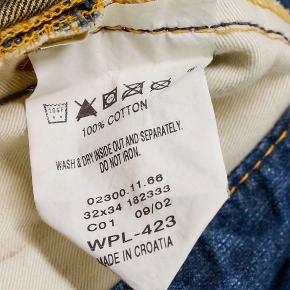 Levi's Red Collection Raw Denim Jeans - Picture 11 of 12